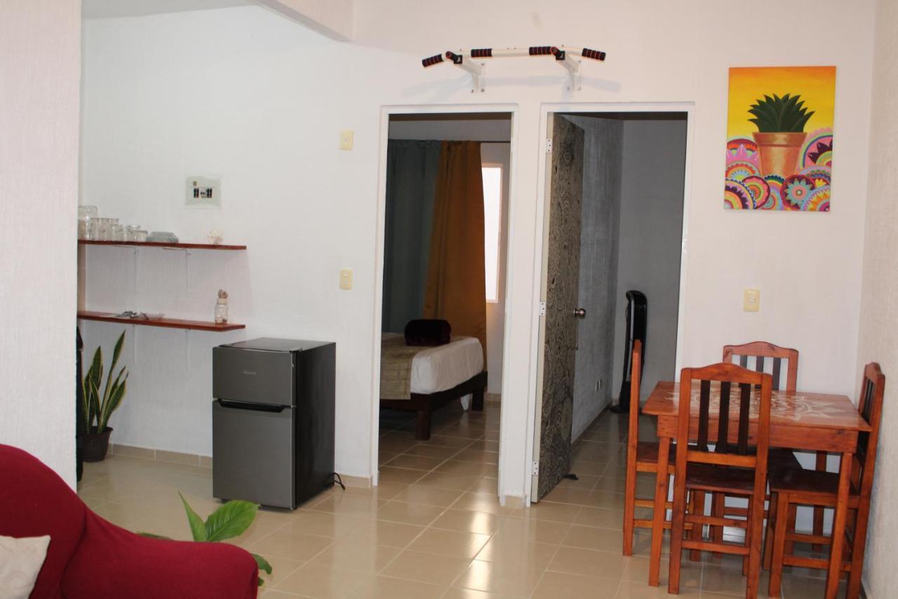 Relajante Y Acogedor Apartamento Con Alberca En Канкун Экстерьер фото